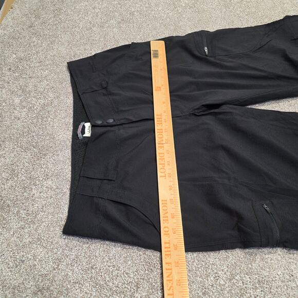 gorpcore Outdoor Convertible Zip-off Travel Cargo L.L.Bean Utility Pants sz 12 - Picture 7 of 16